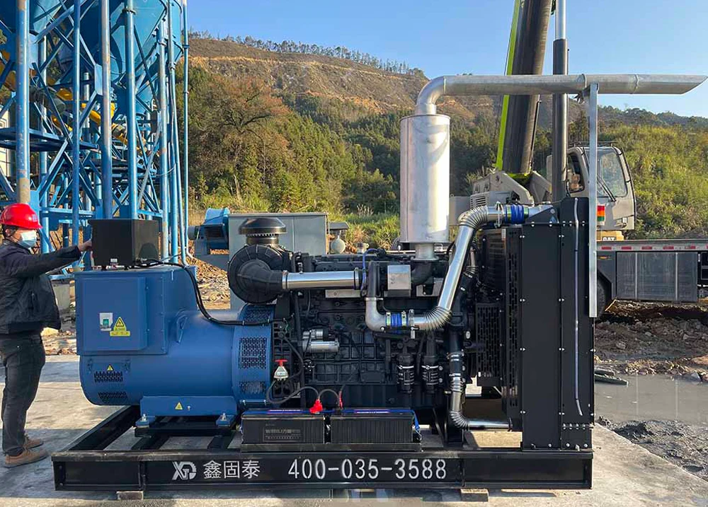 Vzdrževanje 400kW dizelskega generatorja.